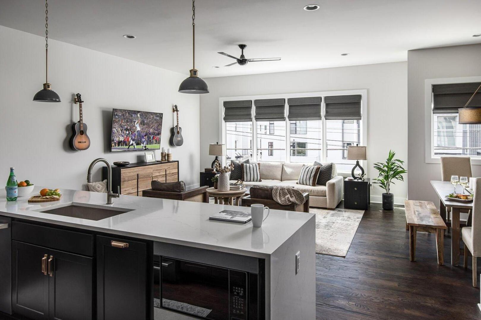 Edgehill Duo - 2 Townhomes - Mins Vanderbilt University Нэшвилл Экстерьер фото