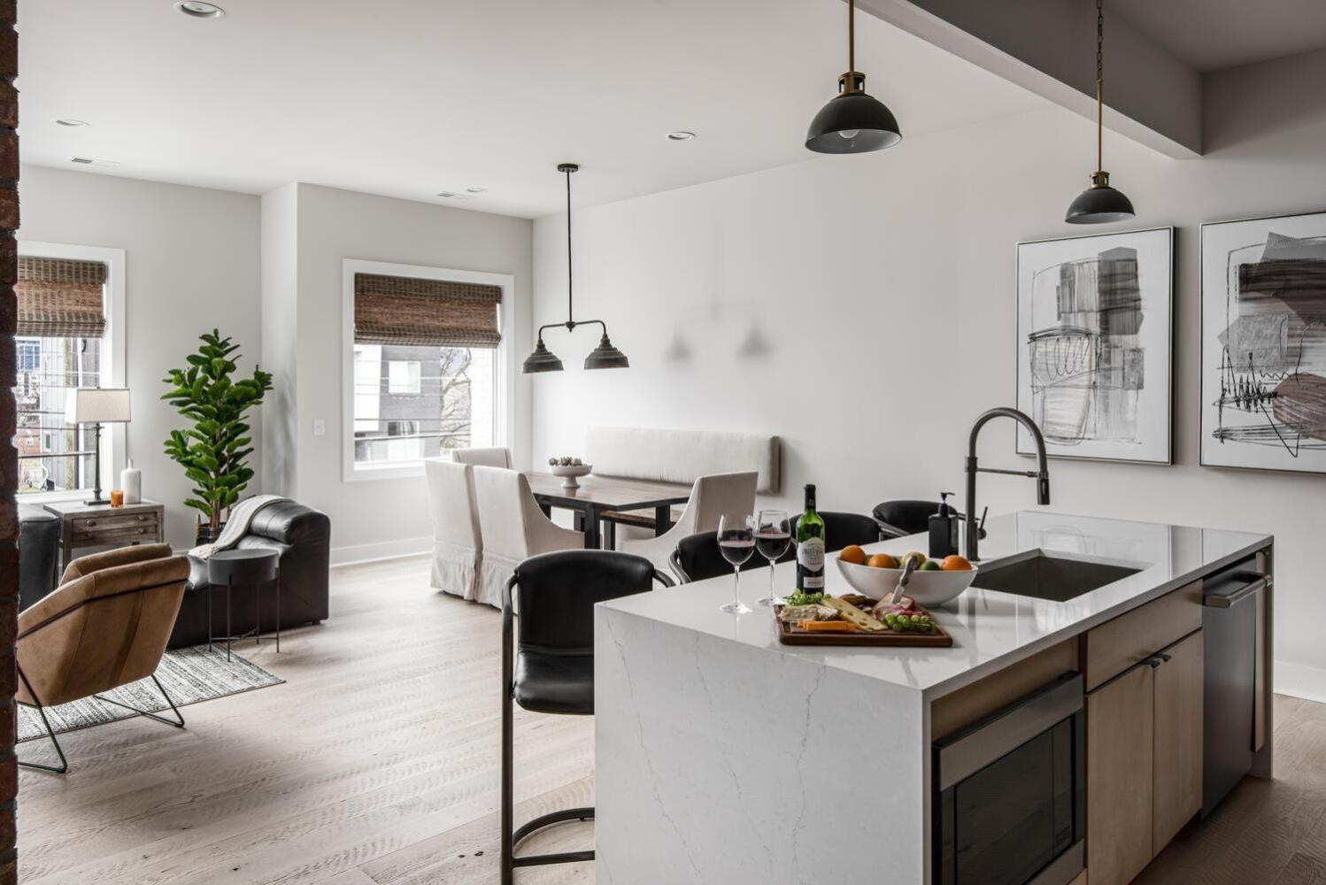 Edgehill Duo - 2 Townhomes - Mins Vanderbilt University Нэшвилл Экстерьер фото